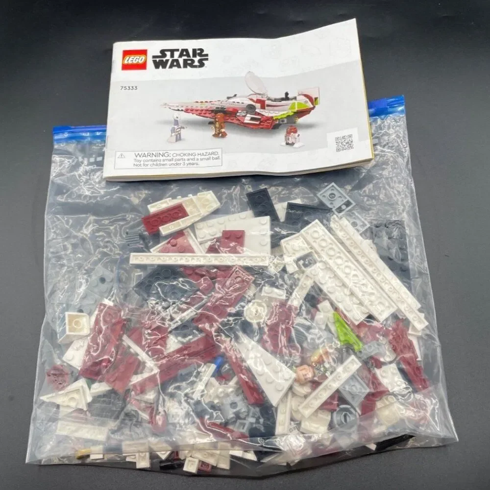 3 LEGO Sets: 75333 Star Wars Starfighter, 76914 Ferrari, 60400 Go Karts -Manuals - Picture 4 of 14